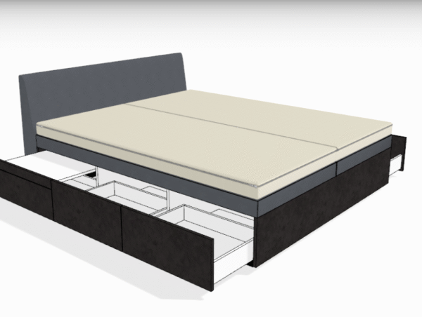 Wasserbett Prestige Plus Wacore Split MILANO inkl - Image 2